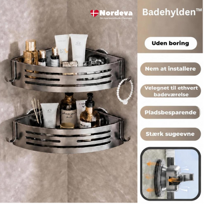 BadeHylden™ – Få orden på badeværelset på få sekunder