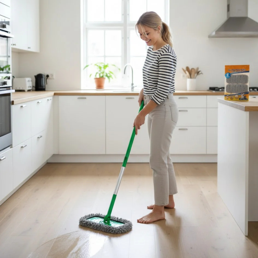 BæreMoppen™ - Spar penge og drop engangspads