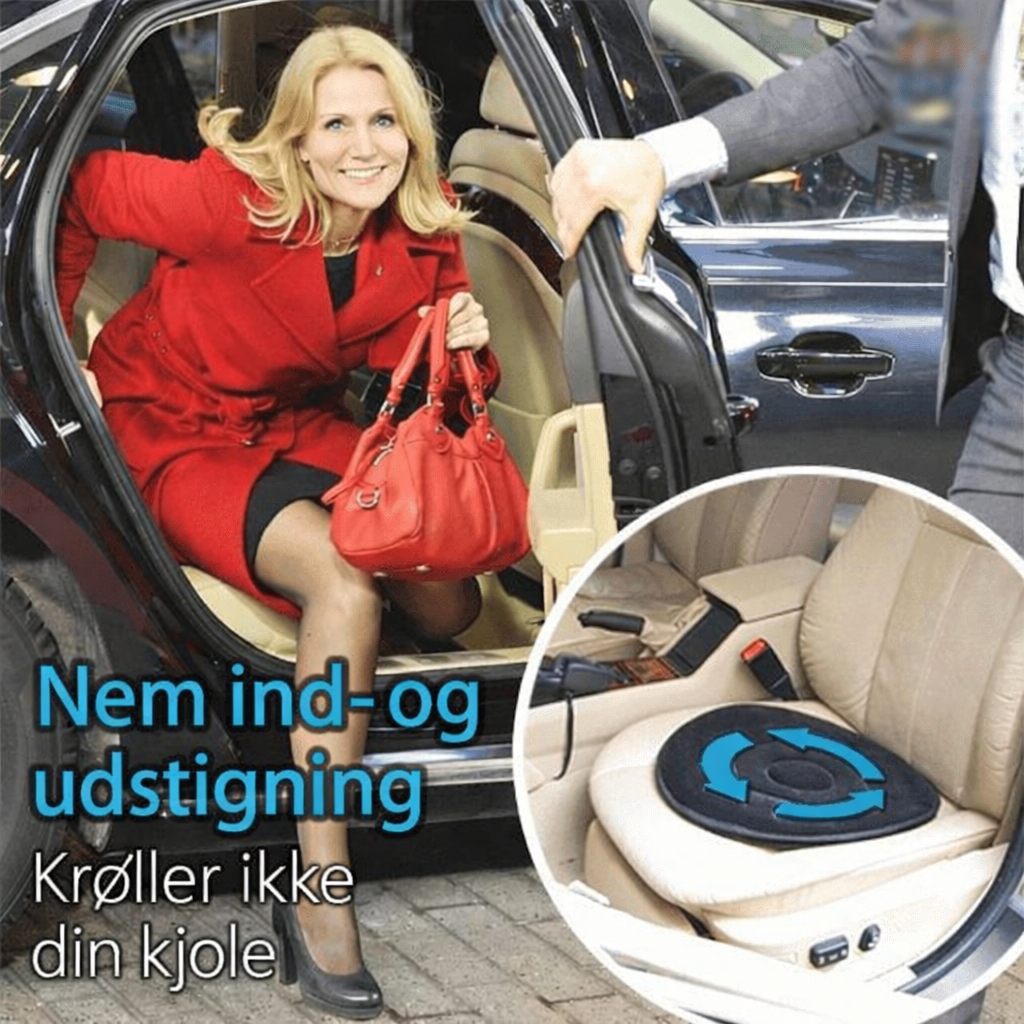 DrejePude™ – 360° Drejepude for Nem Ind- og Udgang