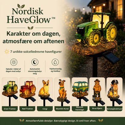 Nordisk HaveGlow™ | Den lille traktor der lyser haven op
