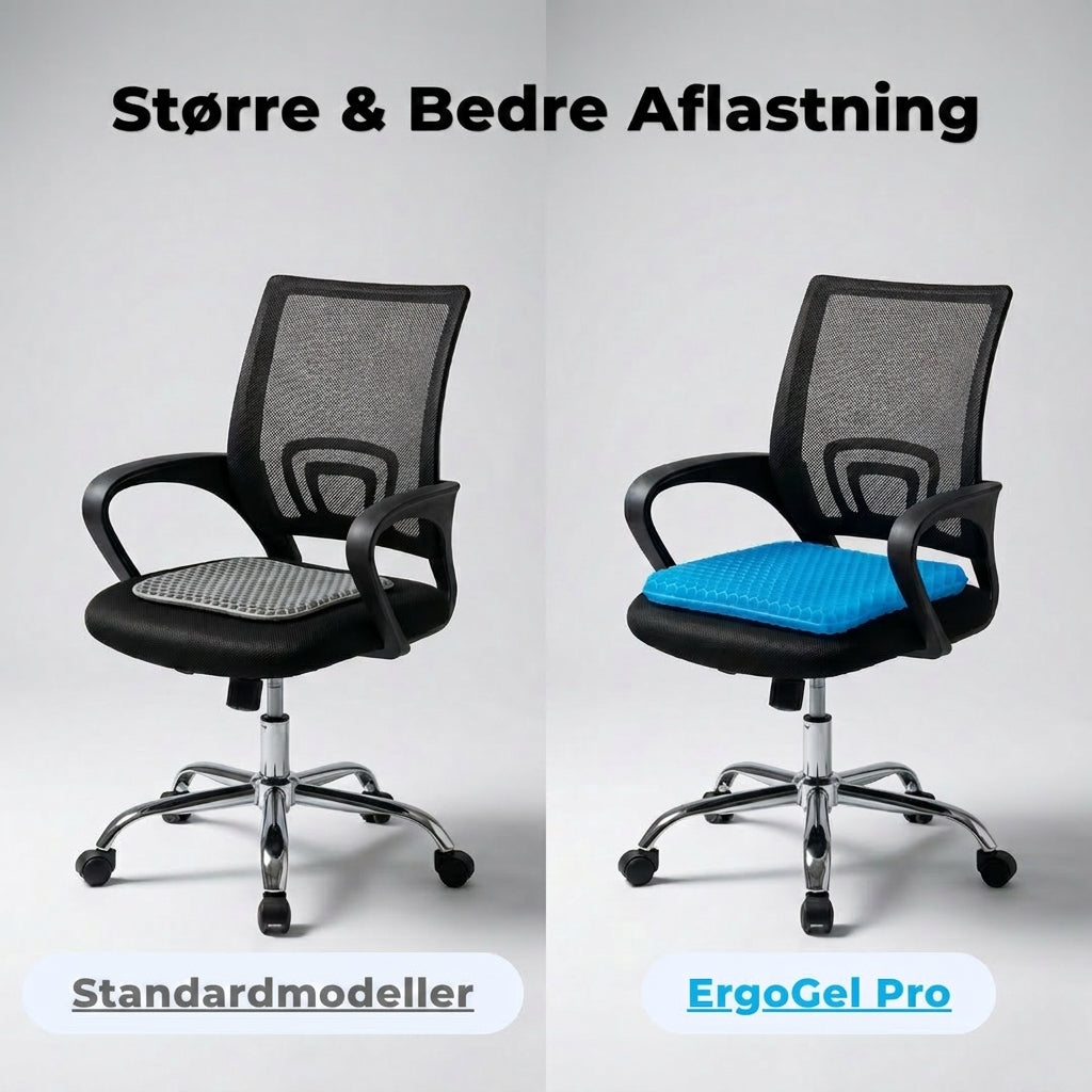 GelPude™ - Ergonomisk Sædepude